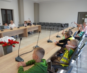 Uczniowie ze Szkoły Podstawowej w Konojadzie