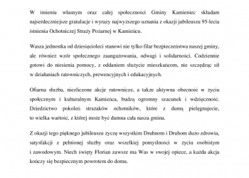 List gratulacyjny